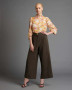 Last Dance Solid Wide Leg High Waisted Pant