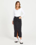 Elaine V-Neck Long Sleeve