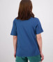 Womens Scholar College Embroided Tee
