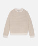 Summit Raglan Knit Jumper Stone Combo