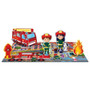 Firefighters - Book and Puzzle + 4 Figures