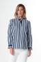 Frill Stripe Shirt