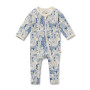 Woodland Adventure Organic Zipsuit with Feet