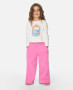 Surf Puff Wide Leg Track Pant - Girl