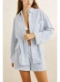 Vista Stripe Oversized Shirt