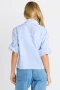 Cropped Poplin Shirt