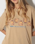 Painted Sun Oversized T-Shirt