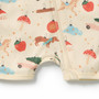 Deck The Halls Organic Rib Boyleg Zipsuit - Deck The Halls