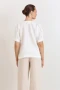 Harrie Pleated Linen Top