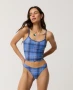 Archive Plaid Skimpy Coverage Bikini Bottom