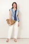 Amari Tie Front Top