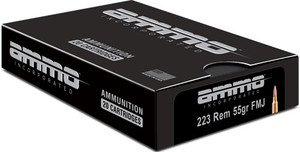 Ammo Inc 223 Rem 55gr Fmj - 20rd 25bx/cs <