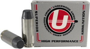 Underwood 10mm 200gr Hard Cast - Lead-fn 20rd 10bx/cs