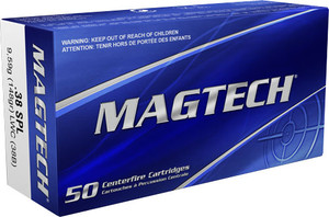Magtech 38 Special 148gr Lead - Wc 50rd 20bx/cs