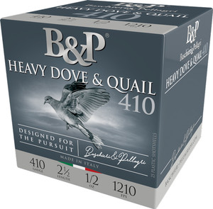 B&p 410 2.5" 1/2oz #7.5 - 1210fps 250rd Case Lot - LFA410BD75