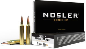 Nosler Match Grade 28 Nosler - 185gr Rdf Hpbt 20rd 10bx/cs !