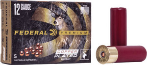 Federal Premium 12ga 3" 00 - Buck 15 Pellets 5rd 50bx/cs