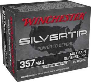 Winchester Silvertip 357 Mag - 145gr Hp 20rd 10bx/cs