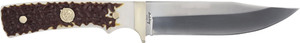 Uncle Henry Knife Next Gen - Staglon 5.25" Bld W/lthr Shth