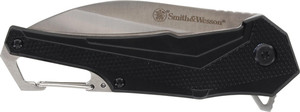 S&w Knife Oasis Carabiner - Folder 3" Black/ss
