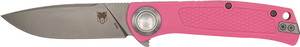 Cobratec Edc Scout Bar Lock - 3.12" Pink Stainless Steel