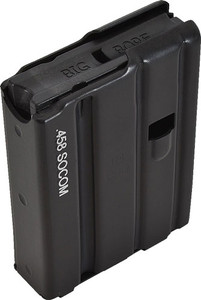 D&h Tactical Magazine 458soc - 4rd Blk W/laser Logo Ar15