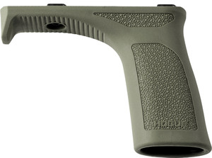Hogue Ar-15 Overmolded M-lok - Hybrid Forend Grip Poly Od Grn