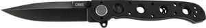 Crkt M16-02db 3.5" Plain Edge - D2 Steel Blk W/deadbolt Ast
