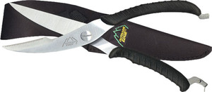 Outdoor Edge Game Shears - 3.5" S/s Black W/nylon Sheath