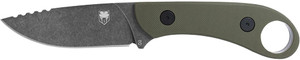 Cobratec D2 Skinner 3.75" Full - Tang Od Green G10 W/kydex Shth