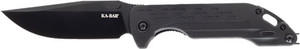 Ka-bar Warthog Folder 3.75" - Black Liner Lock D2