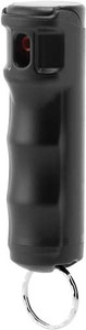 Mace Pepper Spray Compact - Hard Case W/key Ring Black 12g