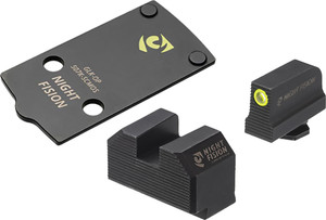 Night Fision Optic Plate & - Blank Sight Combo 507k Hellcat