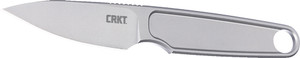 Crkt Hangti 1.68" Drop Point - Blade Titanium W/sheath