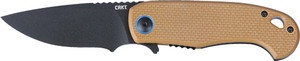 Crkt P.s.d. Ii 3.03" Black - Coyote Brown Folder