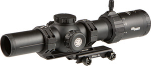 Sig Scope Tango Msr 1-6x24 Ffp - 30mm Ill Msr Bdc6 Msr Mnt Blk
