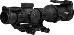 Sig Scope Tango Msr Compact - 1-8x24 Sfp 30mm Ill Bdc8 Black