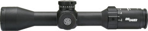 Sig Scope Whiskey4 2.5-10x42 - 30mm Sf Sfp Quad Plex Black