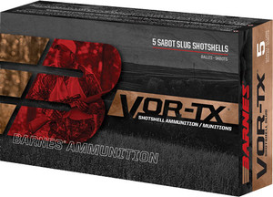 Barnes Vor-tx 20ga 2.75" 250gr - Expander Tip Slug 5rd 20bx/cs