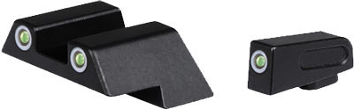 Ati Night Sight Set 3-dot Grn - For Glock Gen 1-5 (not Mos)!