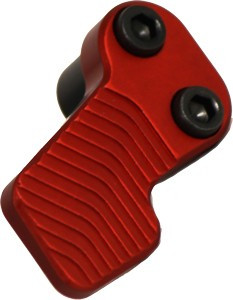 Odin Extended Magazine Release - Xmr Red For Ar-15