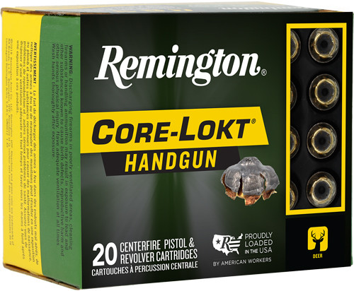 Remington 357 Mag 180gr - Core-lokt Jhp 20rd 10bx/cs