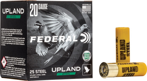 Federal Upland 20ga 2.75" - 3/4oz #6 1500fps 25rd 10bx/cs