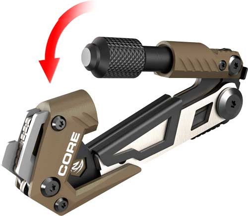 Real Avid Core Gun Tool Ar15's - Carry Multi-tool Carabiner