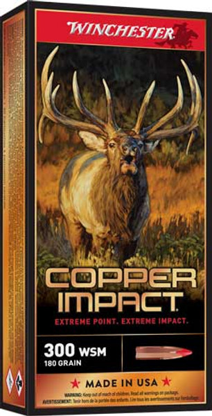 Winchester Copper Impact 300 - Wsm 180gr 20rd 10bx/cs