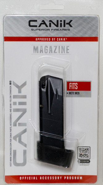 CANIK Mag Mc9 15rd 9mm Full Ext Blk
