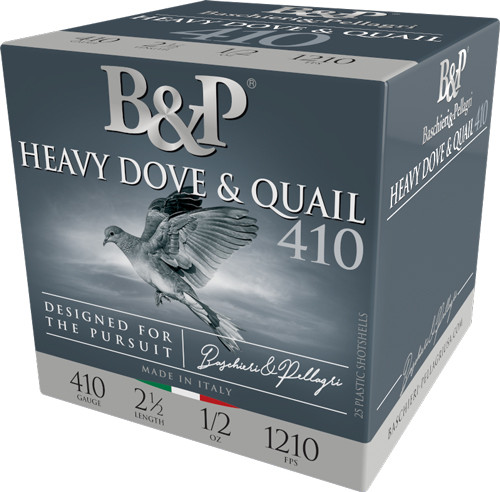 B&p 410 2.5" 1/2oz #7.5 - 1210fps 250rd Case Lot - LFA410BD75