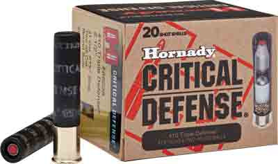 Hornady Critical Defense 410 - 2.5" 1-slug/2-rb 20rd 10bx/cs