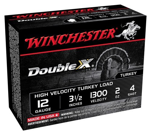 Winchester Double-x 12ga 3.5" - 2oz #4 10rd 10bx/cs