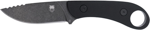 Cobratec Medium Fsx Otf Black - 3" D2 Steel Drop Point Gen 3!